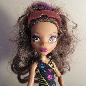 Monster High Clawdeen Wolf Doll Mattel - Redressed